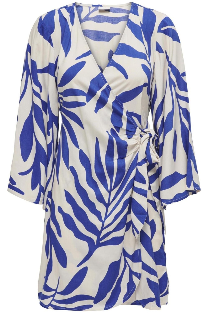 JDYSEZEN LIFE 7/8 SHORT DRESS WVN D 15321349 Sandshell/SURF THE WEB